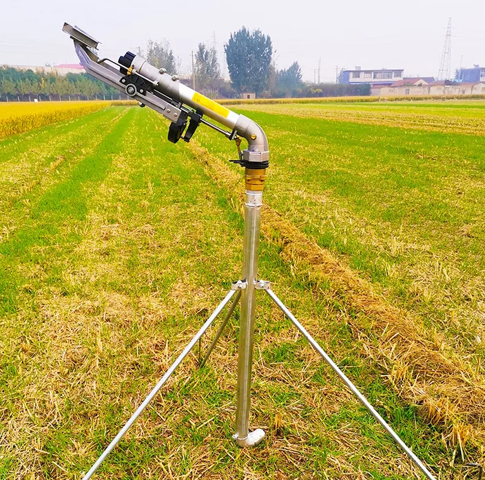 FS80 Agricultural Farm Traveling Rain Gun Sprinkler 80 Meters Long Distance Big Rain Sprinkler Metal Gear Core Component