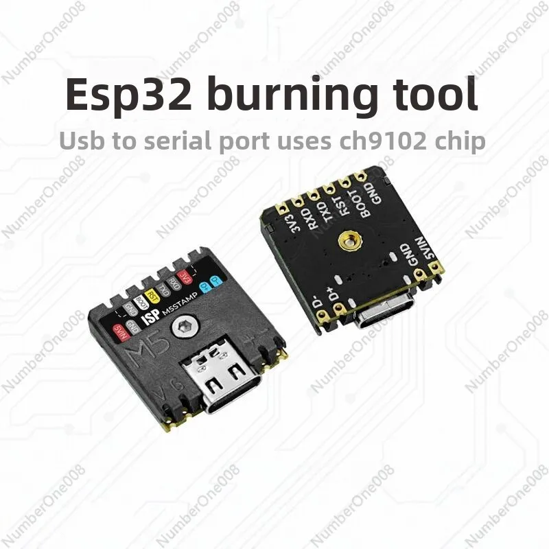 أداة حرق StampISP ESP32 CH9102 USB إلى تنزيل دائرة المنفذ التسلسلي