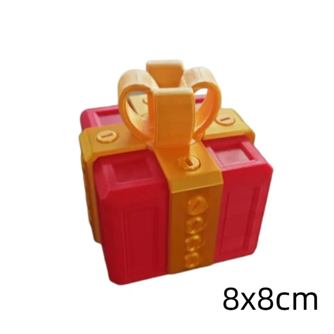 صندوق هدايا ممتع جديد مع براغي، صندوق هدايا مزعج، صندوق لولبي مزق، صندوق هدايا مطبوع ثلاثي الأبعاد حقيقي، حاوية بطاقات نقود مضحكة، 2026