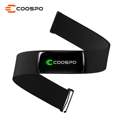 COOSPO H9Z Rechargeable Heart Rate Monitor Chest Strap Bluetooth5.0 ANT+ HR Sensor HRM IP67Use For Garmin/Wahoo/Zwift Waterproo
