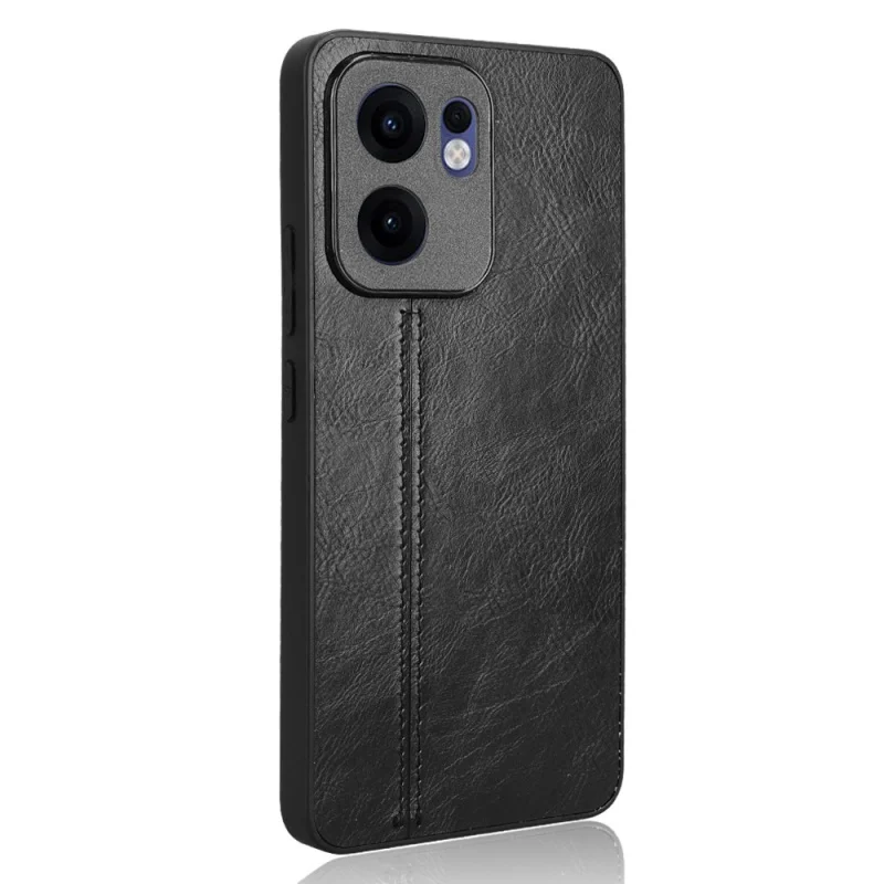 Per OPPO Reno13 FS 4G/5G CPH2699 Custodia in pelle di vitello con bordo morbido Custodia rigida in pelle PU per OPPO Reno 13F 4G/5G Custodia