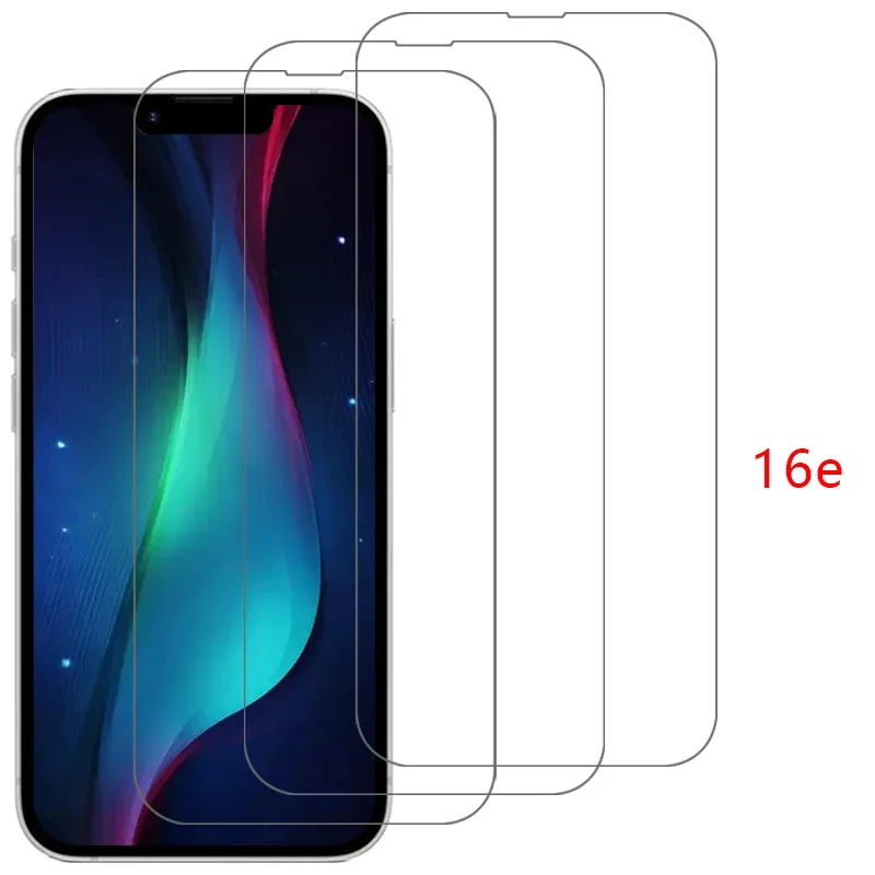 Phone Case For Apple Iphone 16E Tempered Glass On Iphone16E 16 E E16 Back Cover 360 I Phone Iphon Iphoe Iphne Ipone 16Ecase 5G