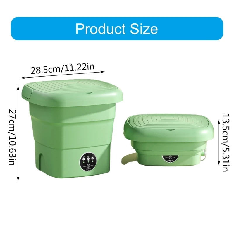 Small Portable Washing Machine Small Folding Washing Machine Cleanings Machine Drop Shipping