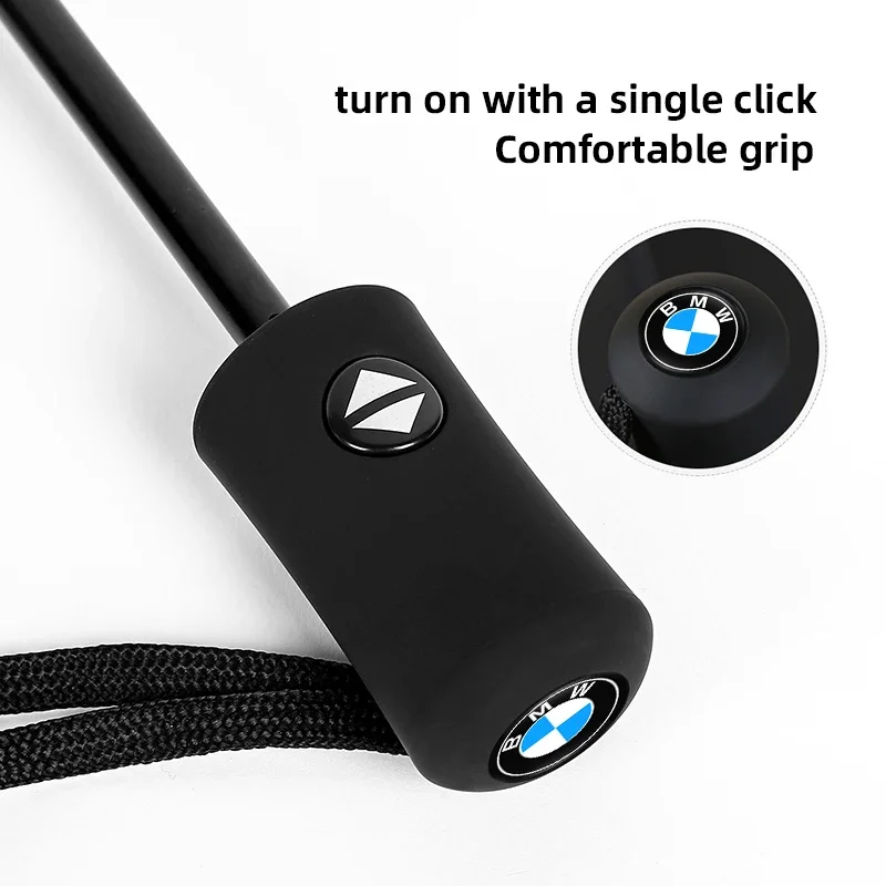 Fully Automatic Car Exclusive Umbrella UV Resistant Umbrellas For BMW E46 E90 E60 F30 F10 E39 E36 F20 G30 G20 E87 E92 E91 E30 F1 - view 3
