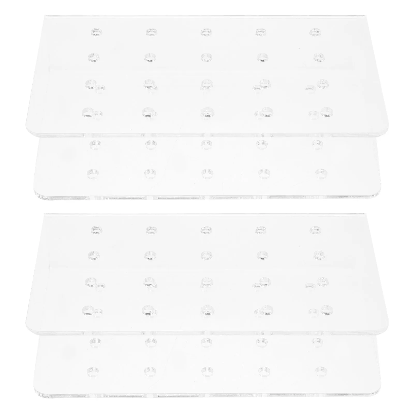 

Подставка для леденцов из прозрачного акрила на 20 отверстий, 2 шт., для свадеб и вечеринок, держатель для десертов, стойка для леденцов