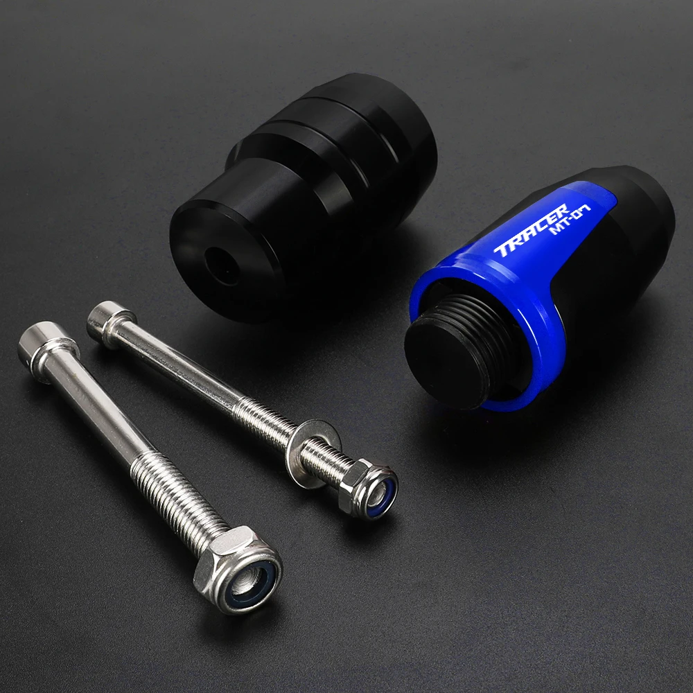 Motorcycle Accessories FOR YAMAHA MT07 TRACER MT 07 MT07 FZ-07 2014-2018 2019 2020 Exhaust Falling Protection Slider Crash Pad view 2