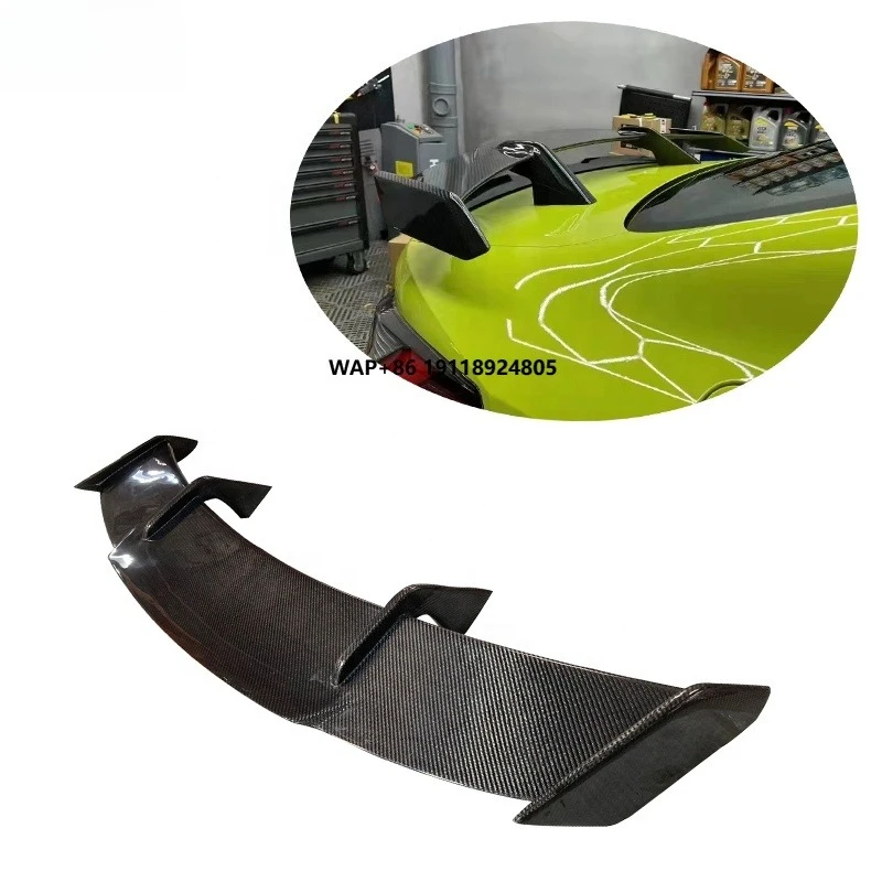 

MP Style Carbon Fiber Rear Spoiler High Wing for G80 G82 M3 M4 2021+ GT Rear Trunk Lip Spoiler Wing Bodykit