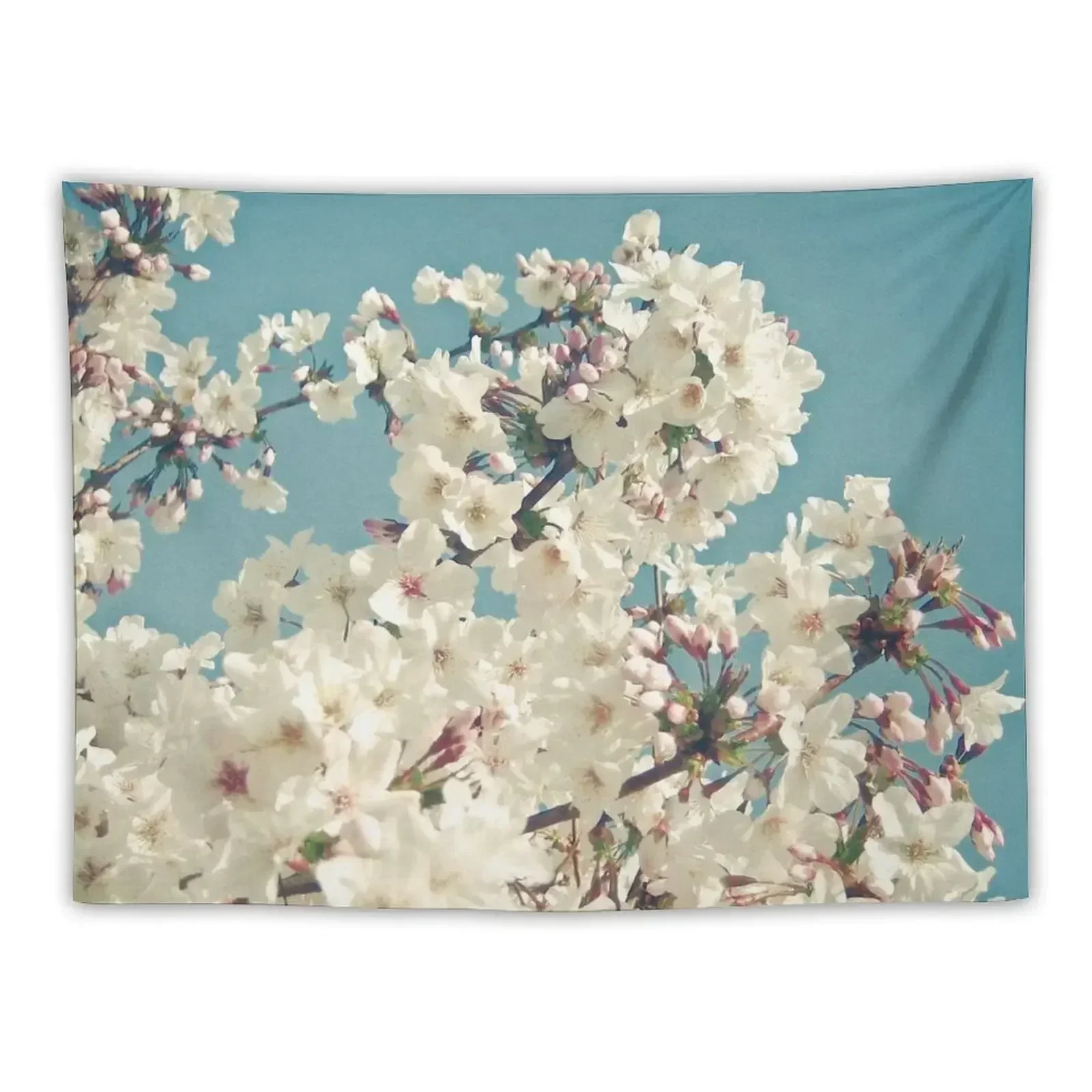 Buds in May Tapestry Room Decoration Korean Style On The Wall Room Decor Aesthetic Tapestry