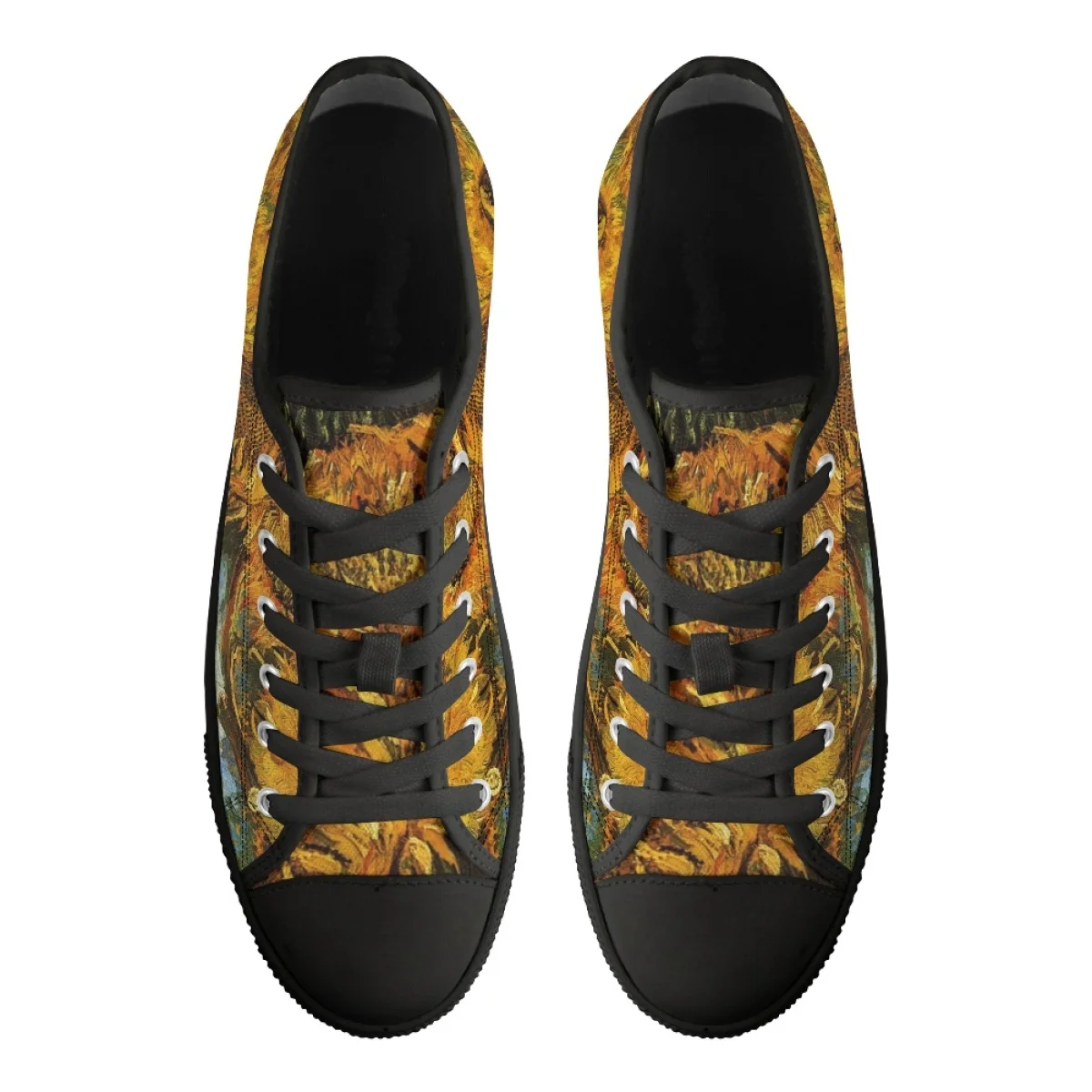 Autunno Comfort scarpe Casual per le donne classiche scarpe di tela basse moda Hot Art Van Gogh pittura a olio scarpe da corsa per studenti