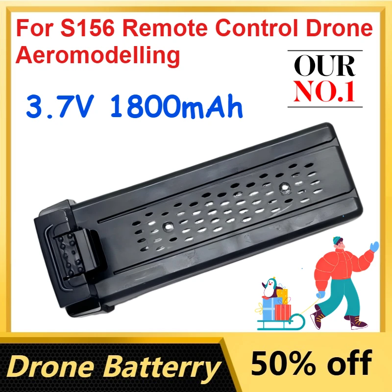 

3.7V 1800mAh High quality Li-Ion Battery Two Colors for S156 Remote Control Drone Aeromodelling Rechargeable Batteries