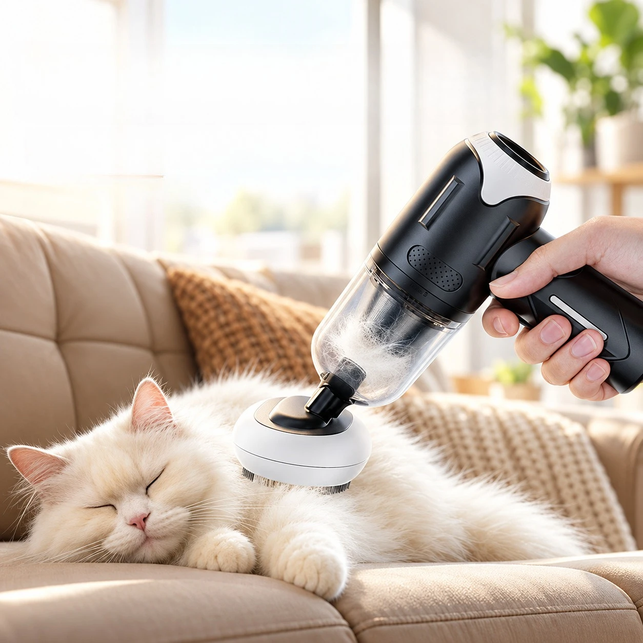 Car Vacuum Portable Cordless, 20000Pa Mini Vacuum, 4-in-1, 7800mAh