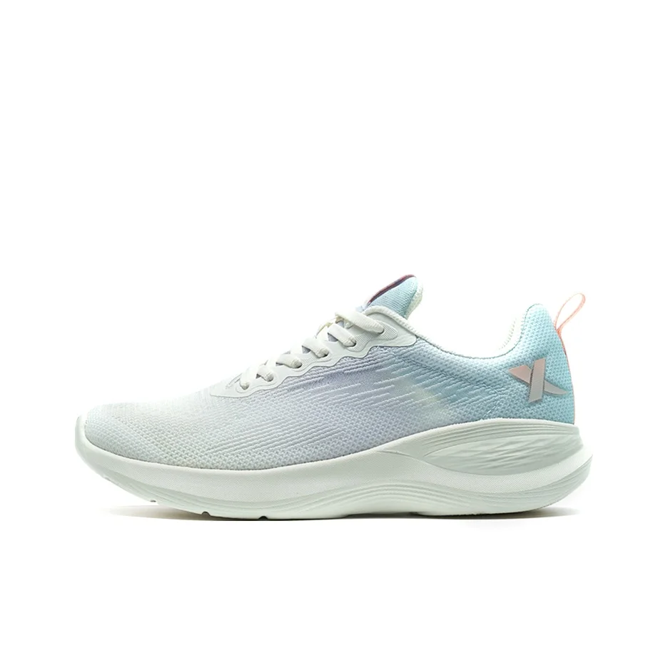 XTEP Shuyue1.0 Casual Fabric Cushioning Abrasion Resistant Breathable Lightweight Low top Running Shoes Women's 878218110049/