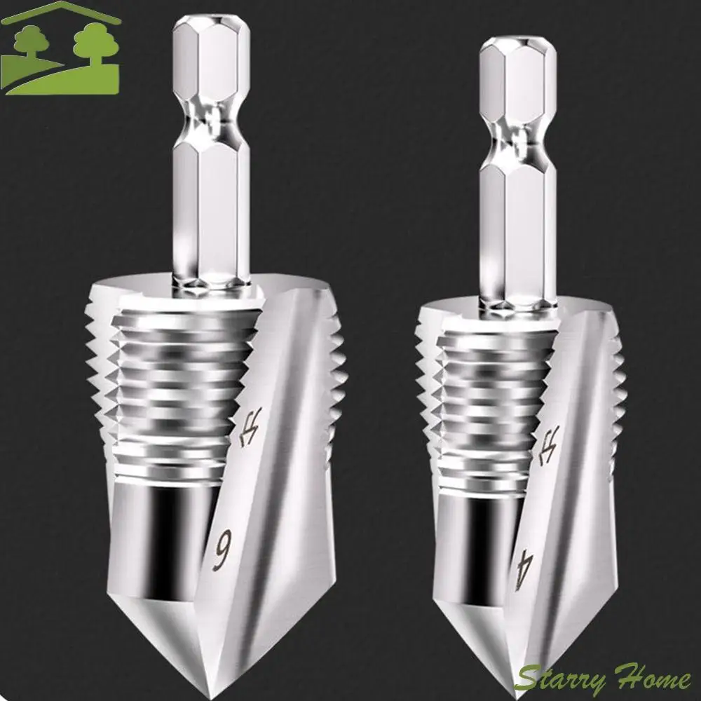 

4 Point and 6 Point Tapping Drilling Expansion Drill Bit Hexagonal Handle 3 in 1 Thread Drill Bit Set High Hardness Punching