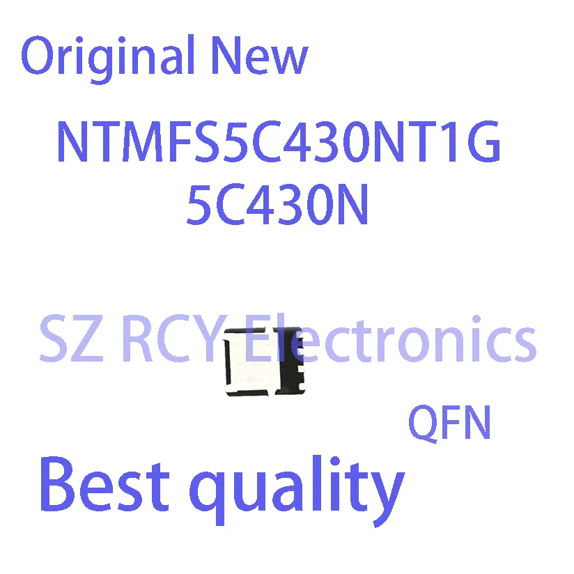 (5 PCS)NEW NTMFS5C430NT1G NTMFS5C430N 5C430N QFN MOSFET IC Chip electronic