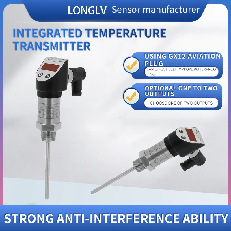 Longlv WZ-103 датчик температуры, высокоточный цифровой датчик температуры, переключатель, цифровая таблица датчиков температуры