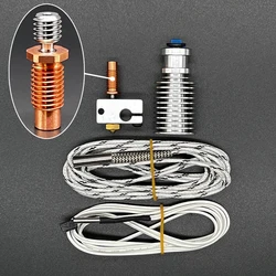 Kit Hotend E3D V6 pour imprimante 3D, accessoires, 320 ℃, haute température, Voron 2.4, j-head, pièces d'extrudeuse à distance, 12V, 24V, 1.75/0.4mm