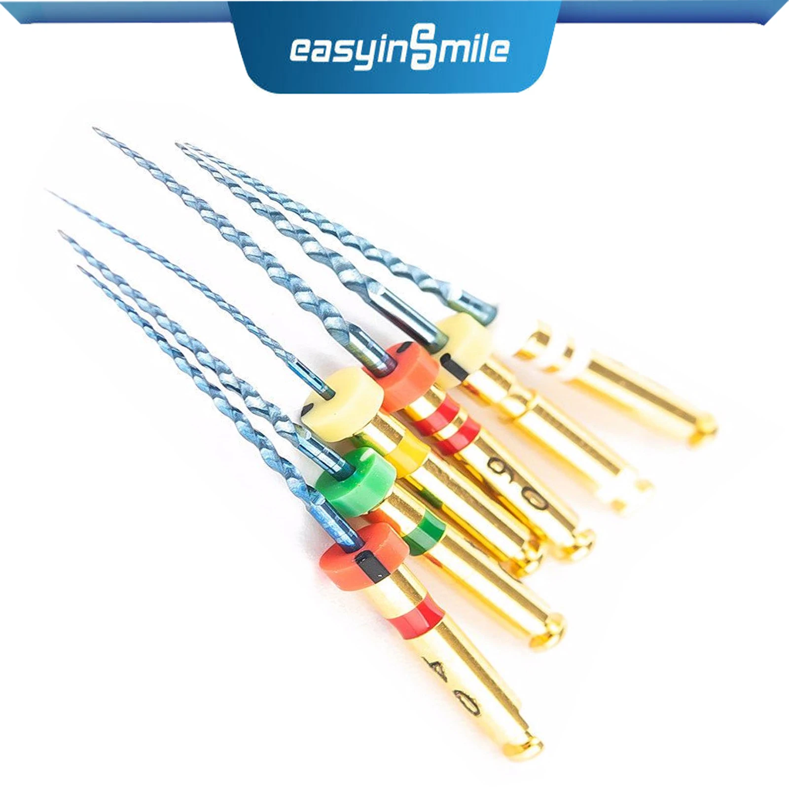 

Easyinsmile Endo Files X3-MAX 6pcs NITI Endo Rotary File Flexible Root Canal Dental Endodontic Tools 25MM