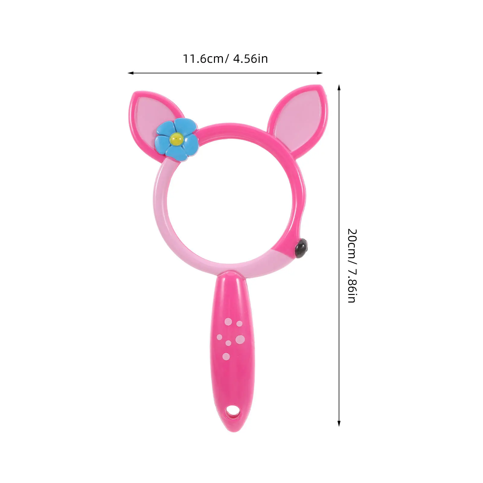 Animal Magnifying Glass For Kids 3X Clear Insect Observation Fun Science Class Outdoor Exploration Educational Handheld
