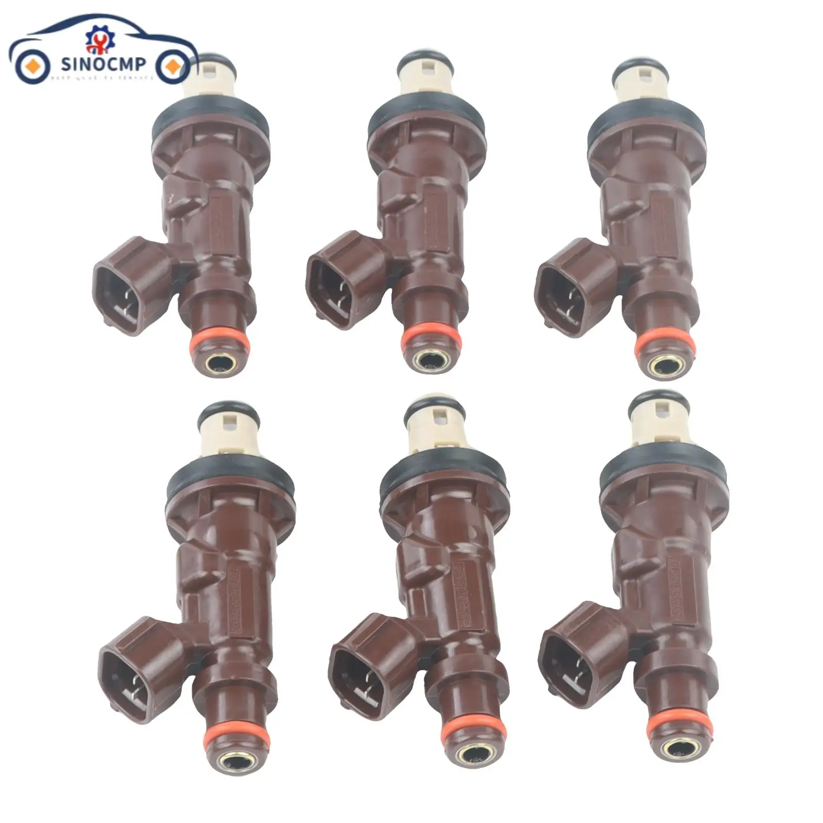 

6Pcs Fuel Injector 23250-62040 FJ585 For 99-04 Tacoma Tundra 4Runner V6 Car Engine Parts Fuel Supply System Fuel Injector