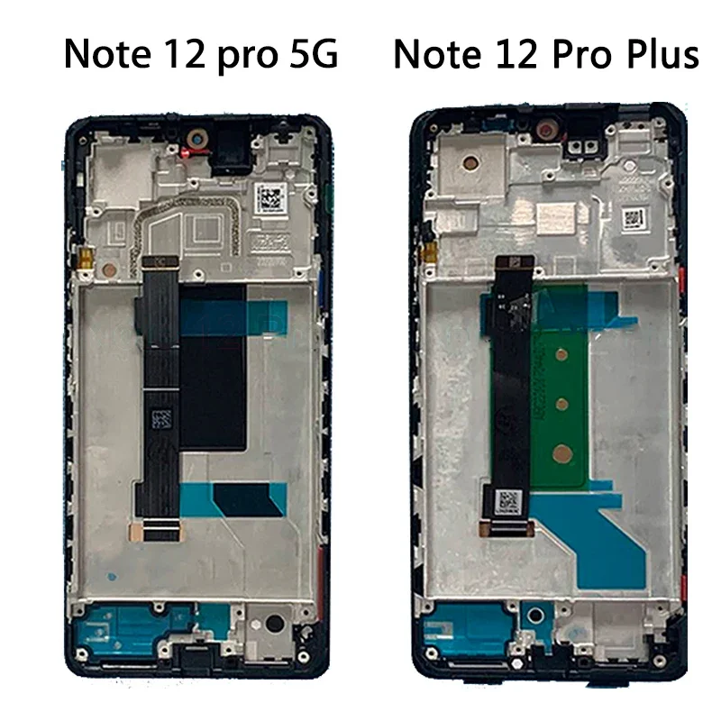 AMOLED For Redmi Note 12 Pro+ 12Pro Plus For Xiaomi Redmi Note 12 Pro 5G 22101316C lcd display touch screen digitizer Assembly