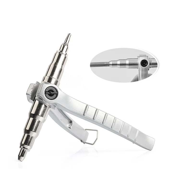 A64Z 2피스 수동 구리 튜브 확장기 에어컨 냉장고 유지보수 도구 알루미늄