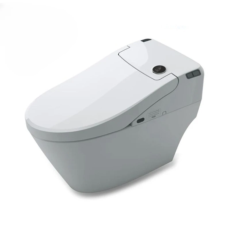 Integrated intelligent automatic flip toilet without water pressure limit toilet with water tank