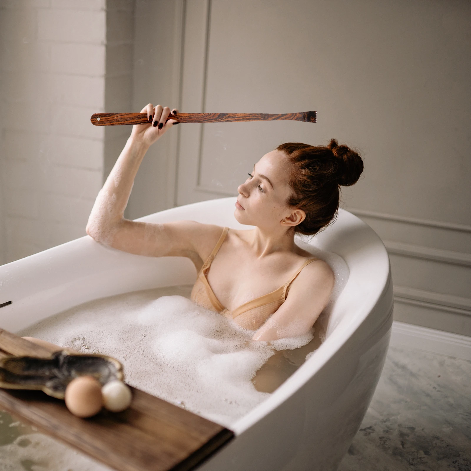 Drewniany drapak do pleców, wytrzymały, lekki, przenośny, przeciwświądowy masażer dla wszystkich grup wiekowych, drapak do ciała, narzędzie do samodzielnego masażu, urządzenie łagodzące.