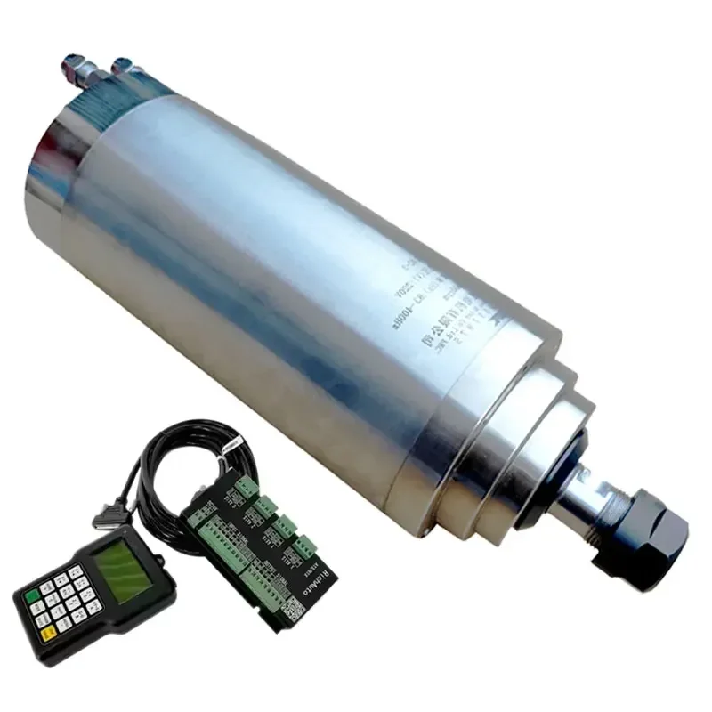

Engraving machine pneumatic 3kw3.5kw high speed precision carving metal processing water-cooled spindle