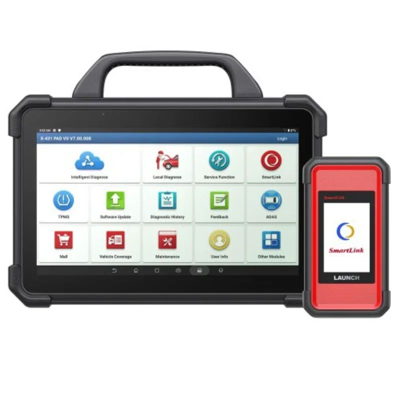 12V 및 24V 자동차 및 트럭 감지기를 갖춘 X-431 ∞ VII ∞ 7 Elite 출시