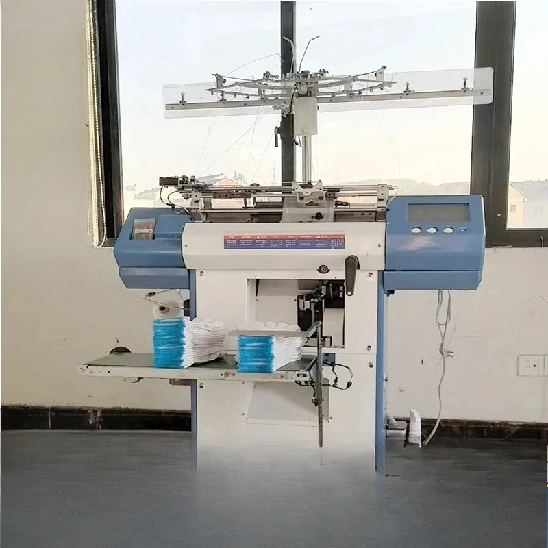 Full Computerized Glov High Speed hine Yiwu Line Glove Knitting Equipment