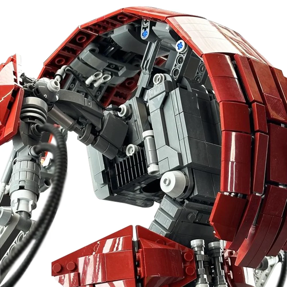 Space Movie Galactic Destroyer Moc Machine Building Blocks-Combat Robot Model Kit Sci-Fi Defense Technology Bricks Toy Xmas Gift