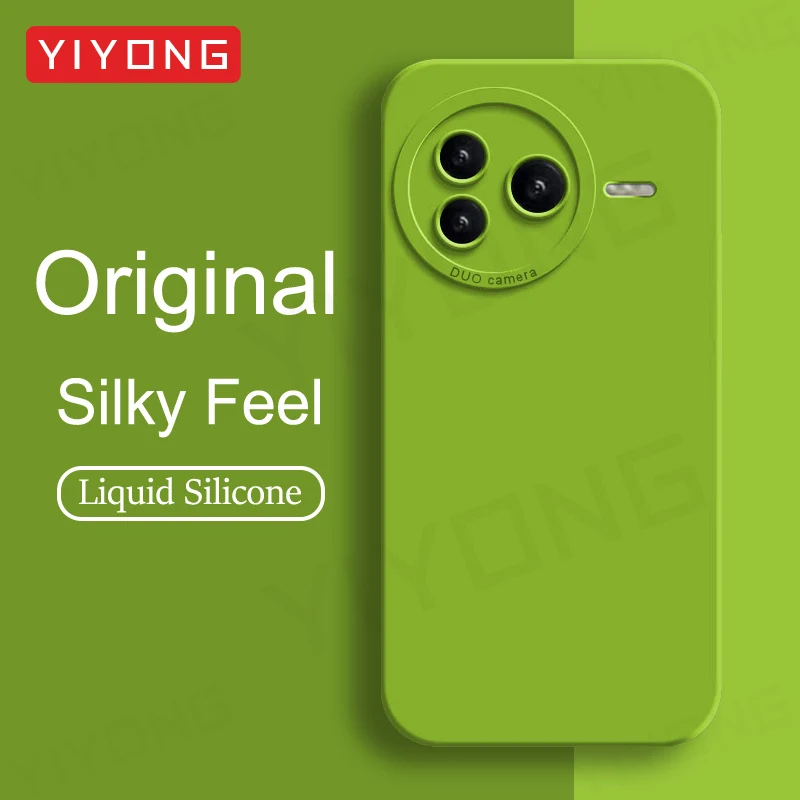 For PocoF7 Pro Case YIYONG Silky Feel Liquid Silicone Soft Cover For Xiaomi Poco F7 F8 Ultra F6 Xiomi PocoF8 PocoF6 Phone Cases