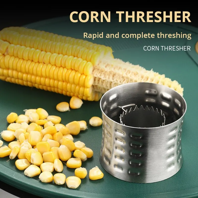

1Pcs Corn Stripper Fruit Tools Stainless Steel Corn Cob Remover Cutter Shaver Fruit Vegetable Cooking Tools Kitchen Supplies