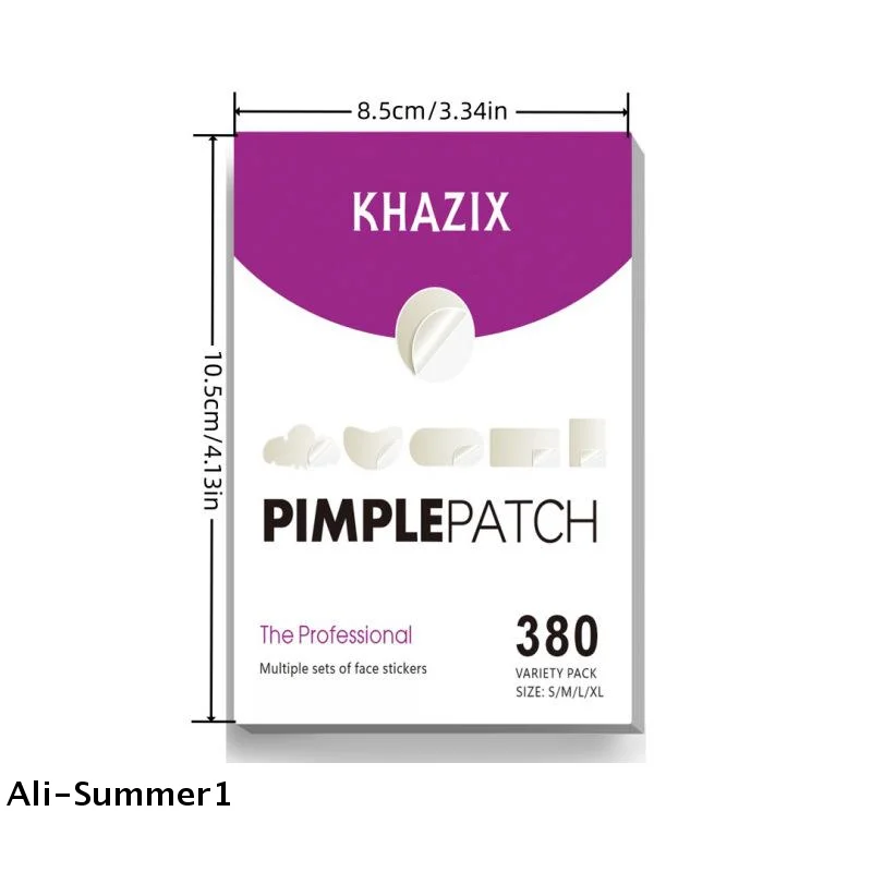 【E】 380 cerotti idrocolloidali per l'acne delicati e non irritanti per coprire l'acne e le imperfezioni, cerotti per l'acne, copertura della pelle del viso