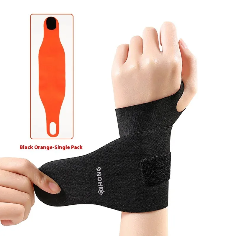 دعم المعصم الرياضي للنساء والرجال، واقي معصم مسامي ممتص للعرق لصالة الألعاب الرياضية والتنس وكرة الريشة واللياقة البدنية #5