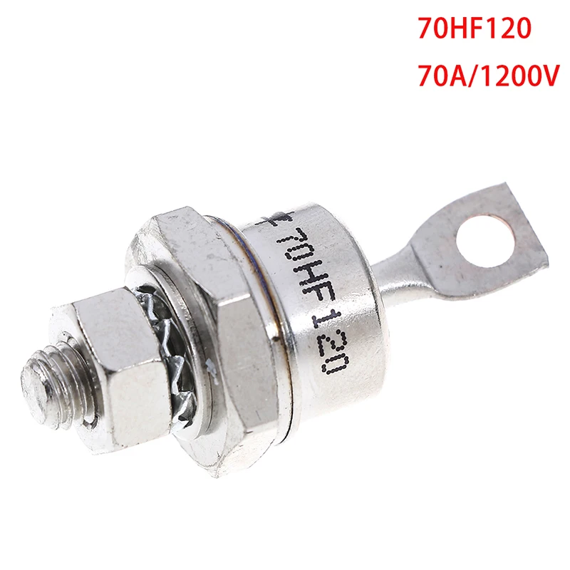 1PCS 70HF120 70A 1200V High Power Rectifier Metal Stud Type Rectifier Diodes