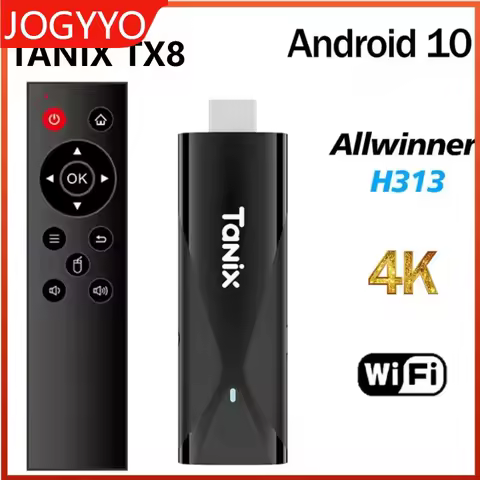 TX8 TV Stick 2.4G Wifi HDR Allwinner H313 HD 4K 2GB 16GB USB Set Top Box Super Mini Portable Video Movice TV Stick Media Playe