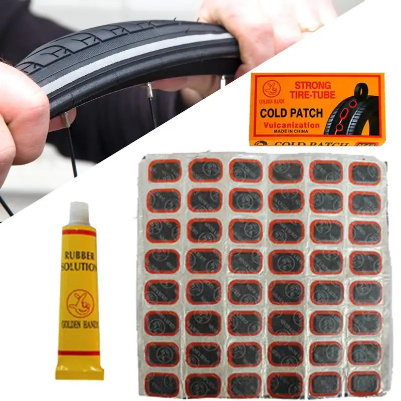 Bicycle Tire Repair Kit Bicycle Puncture Repair Kit Bicycle Inner Tube Puncture Patch Kits With Vulcanizing Patches Urgent