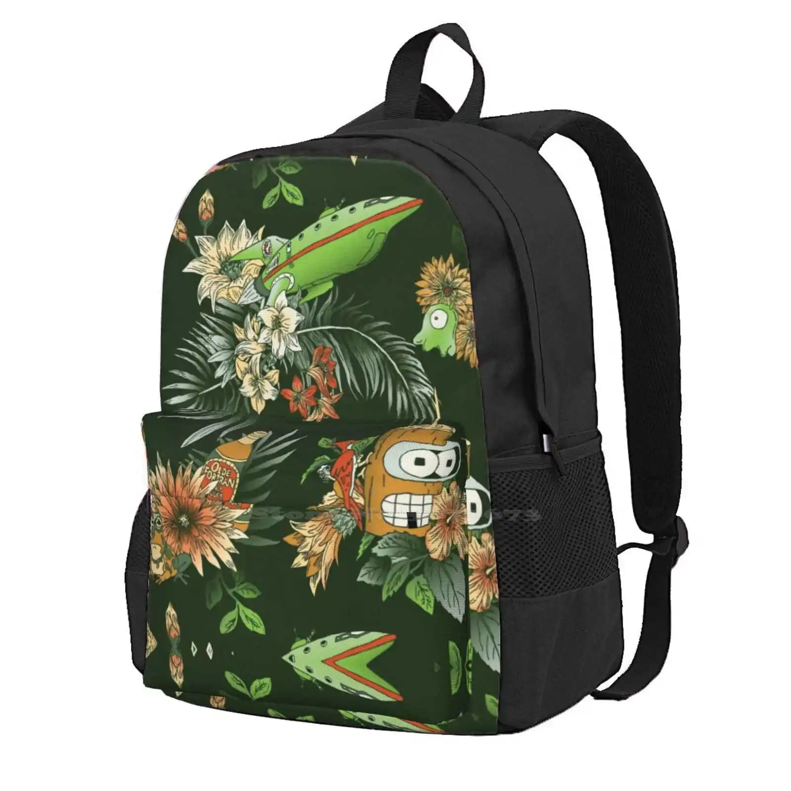 Sac à Dos Unisexe Motif Floral des Années 00, Sacoche pour Étudiant, Tv Pop Culture, Nouvel Arrivage, 3000