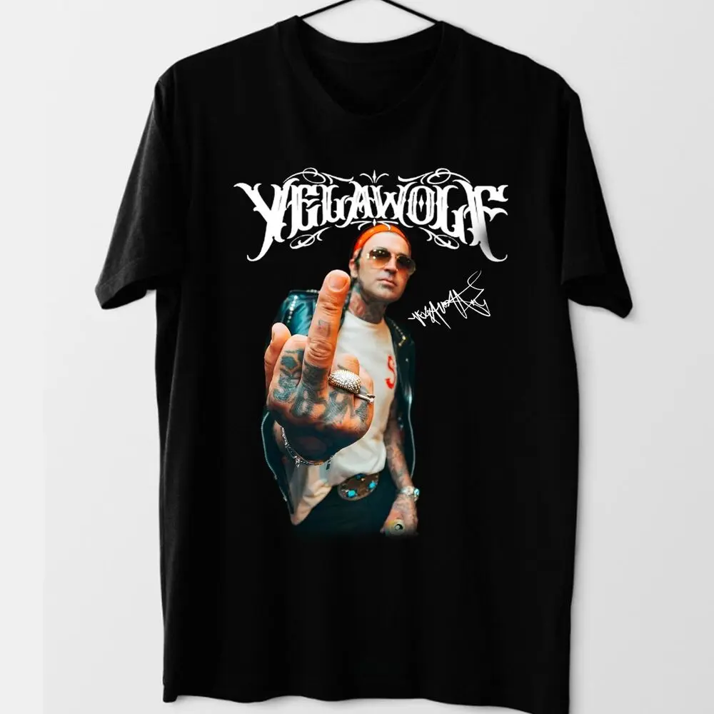 Hot Yelawolf Signature Shirt Gift Family Black S-2345XL Tee