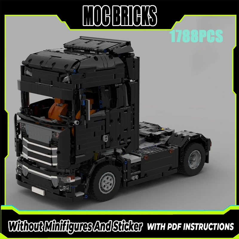 

Exquisite new MOC building block vehicle model truck S730 series technology modular children's toy gift DIY assembly set