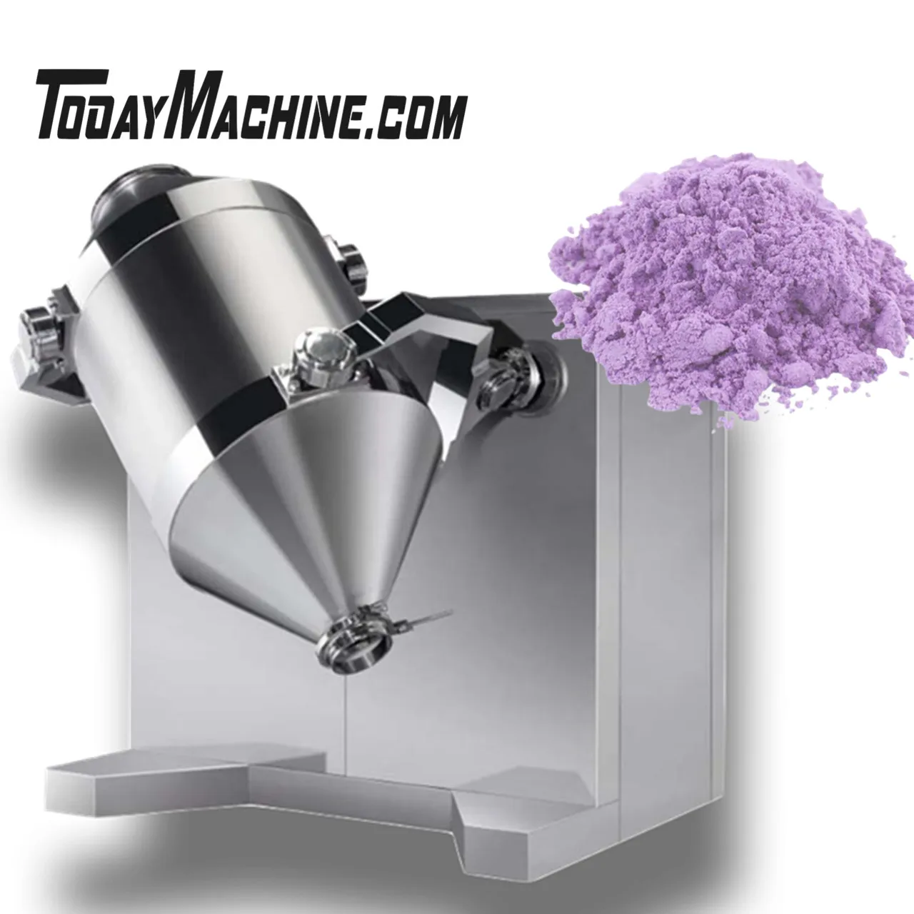 

3D Chemical Cosmetic Food Powder Spice Seasoning Powder Chilli Drum Mixing Machine