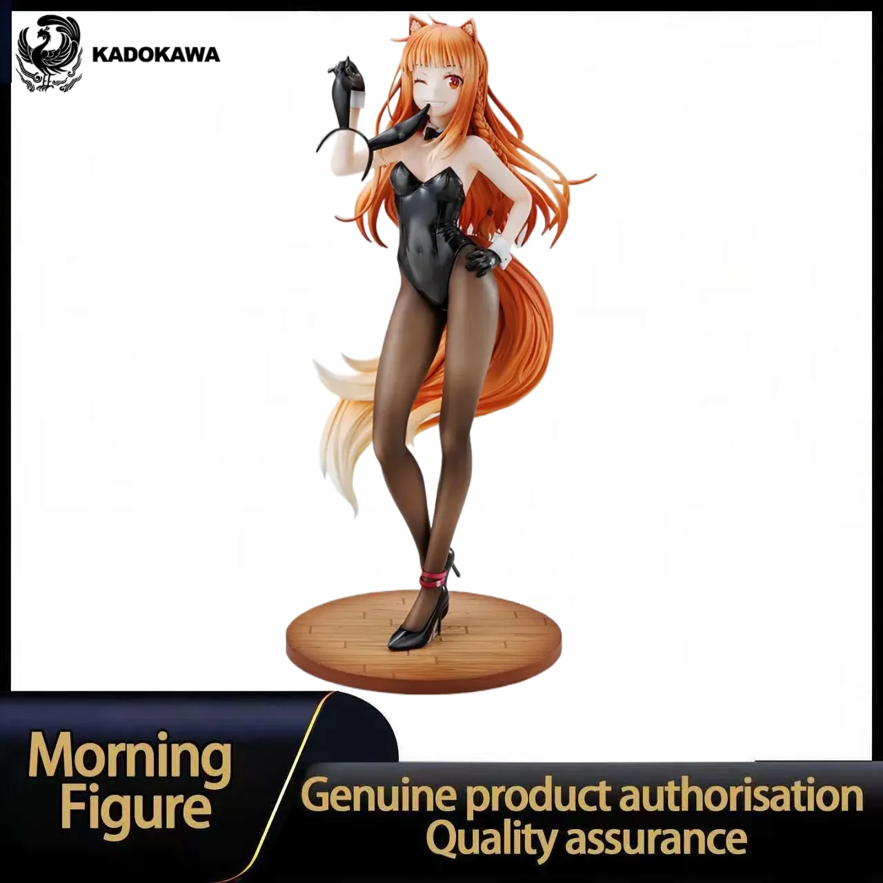 

In Stock KADOKAWA KDcolle Spice And Wolf MERCHANT MEETS THE WISE WOLF Holo Original Version Bunny Girl 1/7 Scale Figure Model