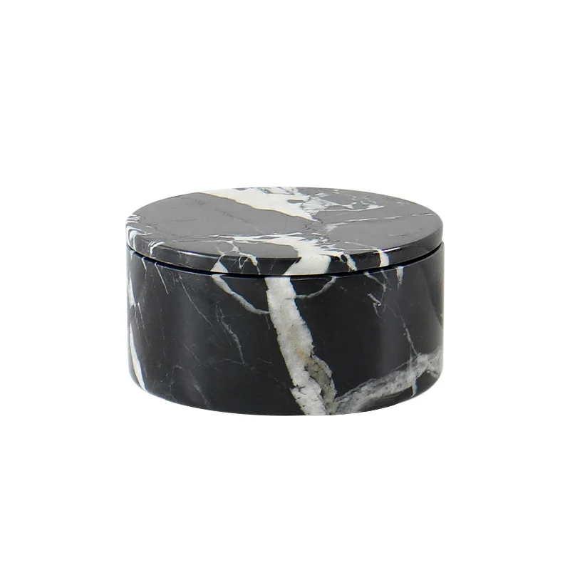 

Living room coffee table marble matching set jewelry high-end ornament