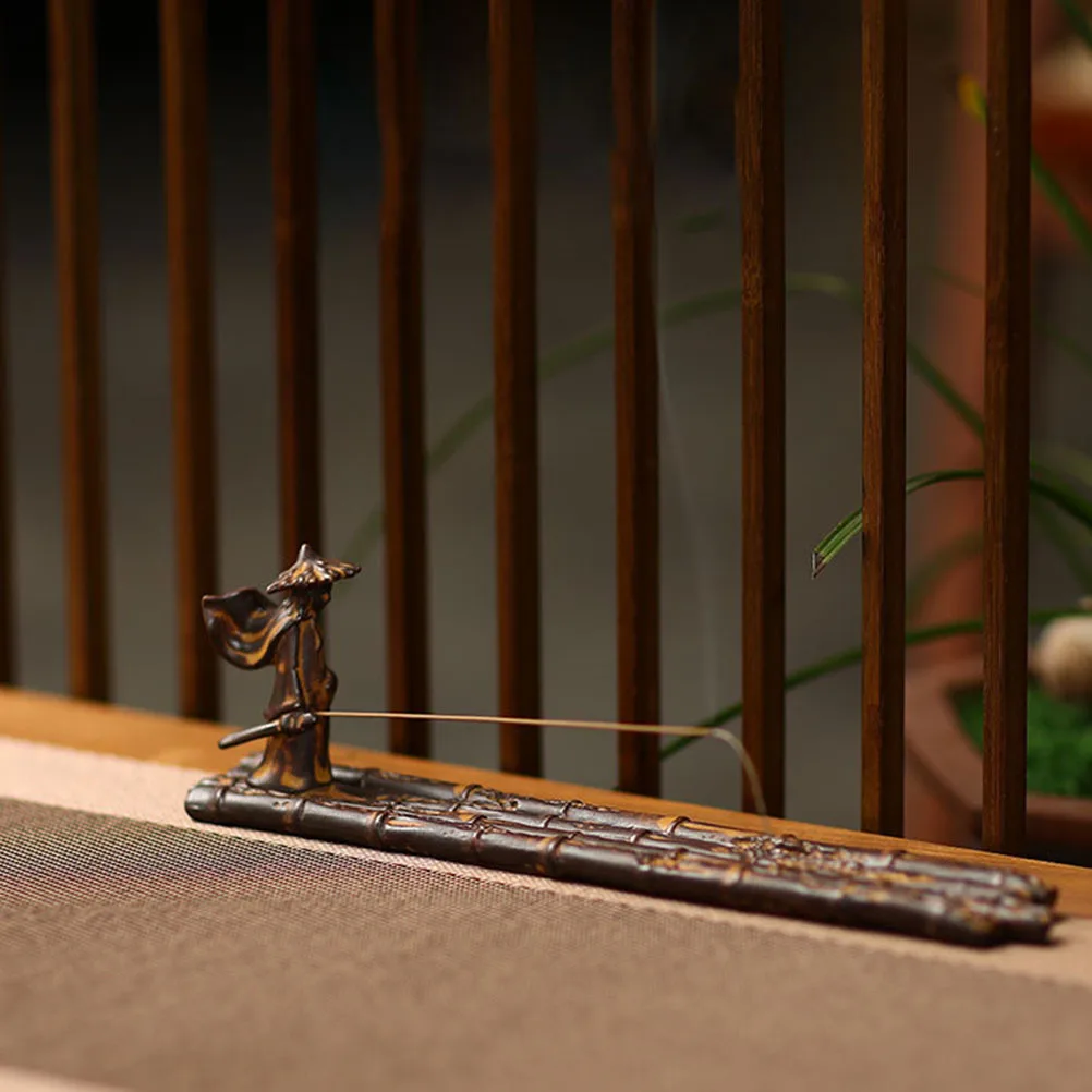 

Stick Incense Burner Fine Workmanship Smooth Surface Home Office Desktop Decoration Incense Holder Stick Holder