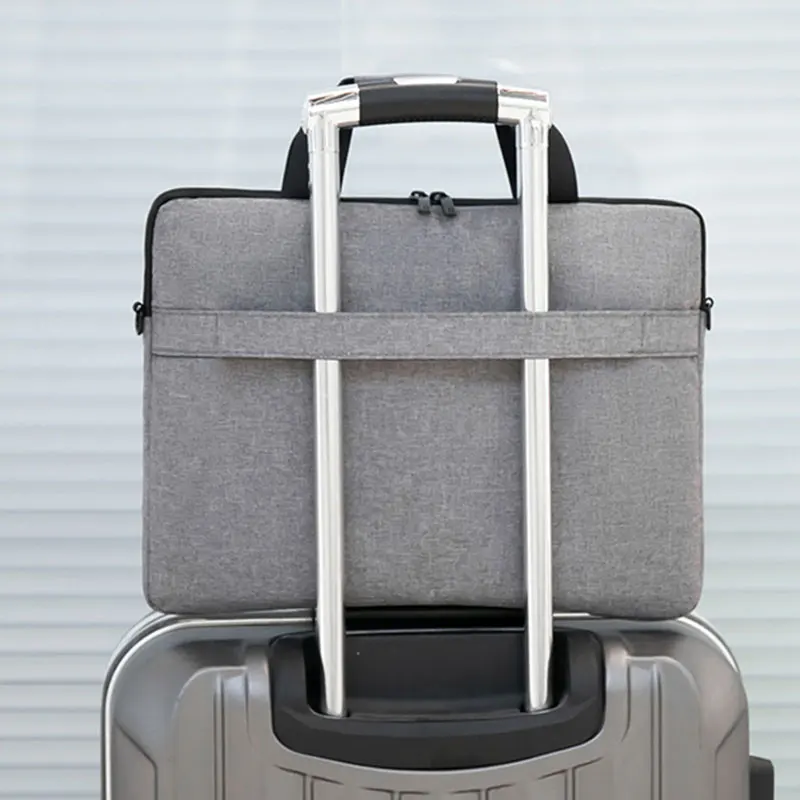 13.3 14 15.6 بوصة رقيقة جدا حقيبة يد للكمبيوتر المحمول كم حافظة غطاء للكمبيوتر المحمول الحقيبة حقيبة كتف لينوفو HP ديل Asus سامسونج #6