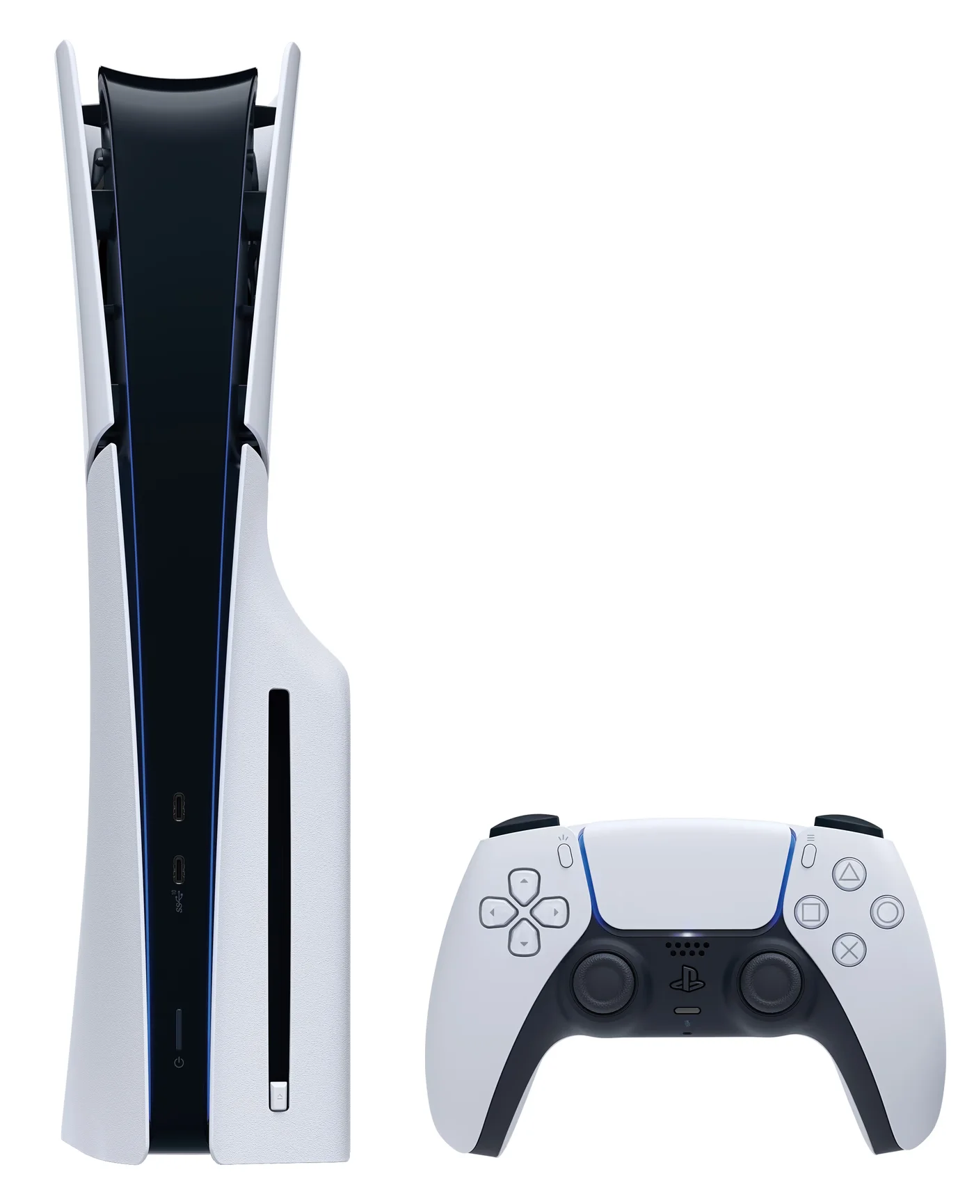 وحدة تحكم سوني بلاي ستيشن 5 PS5 SllM 1 تيرابايت D محرك أقراص الهيكل Zpaed الإصدار الجديد بموصلات الاتحاد الأوروبي
