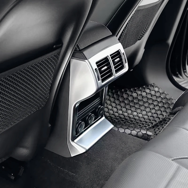 

1pc for JAGUAR F-pace 2016-2020 Anti Kick Cover Rear Air Outlet Fpace Armrest Box Decorative