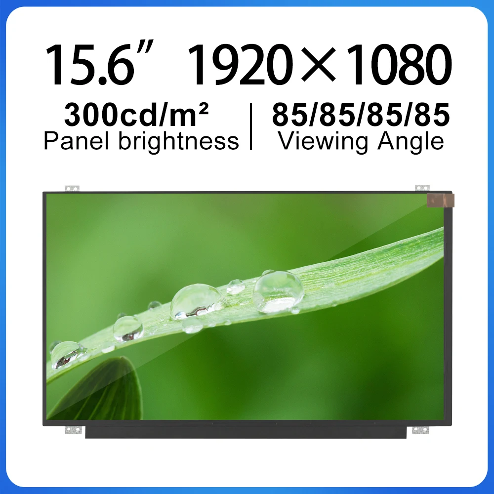 

Original 15.6 Inch LCD Screen 1920 x 1080 eDP 30-Pin IPS LCD FHD NV156FHM-N43 Laptop Screen Display Monitor Replacement