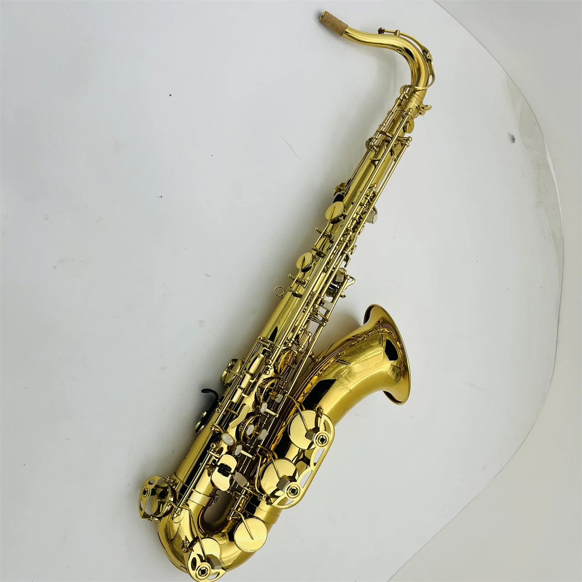 Real Pictures YTS-875EX Tenor Saxophone Brass Plated Shell Decoration Professional Woodwind Instruments With Sax Accessories